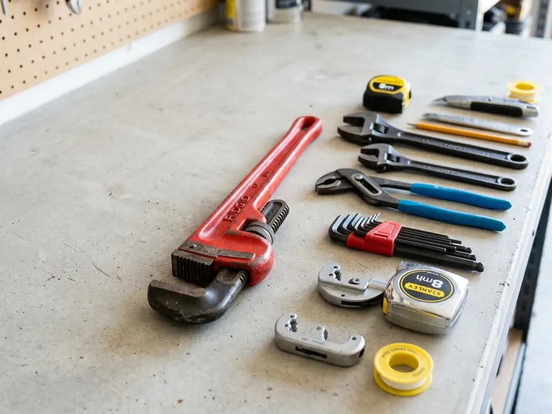 Professional plumbers in Wedgefield, FL equipped with top-tier tools for residential and commercial plumbing services.
